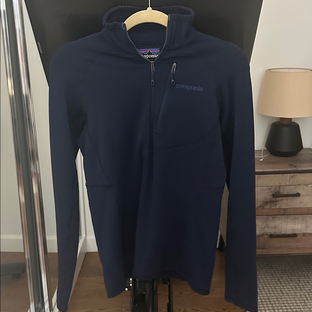 Patagonia Deep Blue Half-Zip Fleece